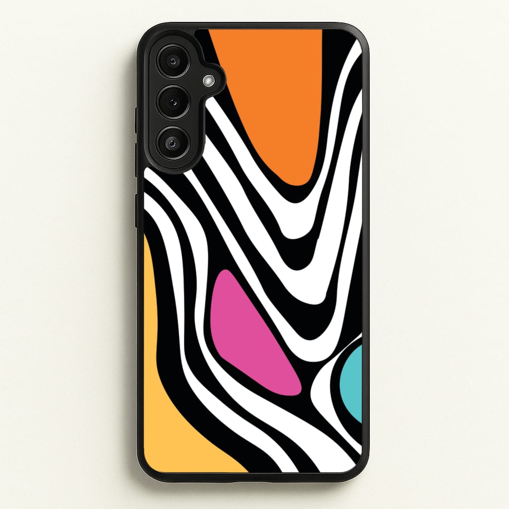 Abstract Pattern 5 - Abstract Patterns Phone Case for Galaxy A36