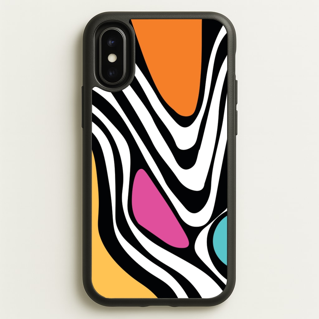 Abstract Pattern 5 - Abstract Patterns Phone Case for iPhone X / XS