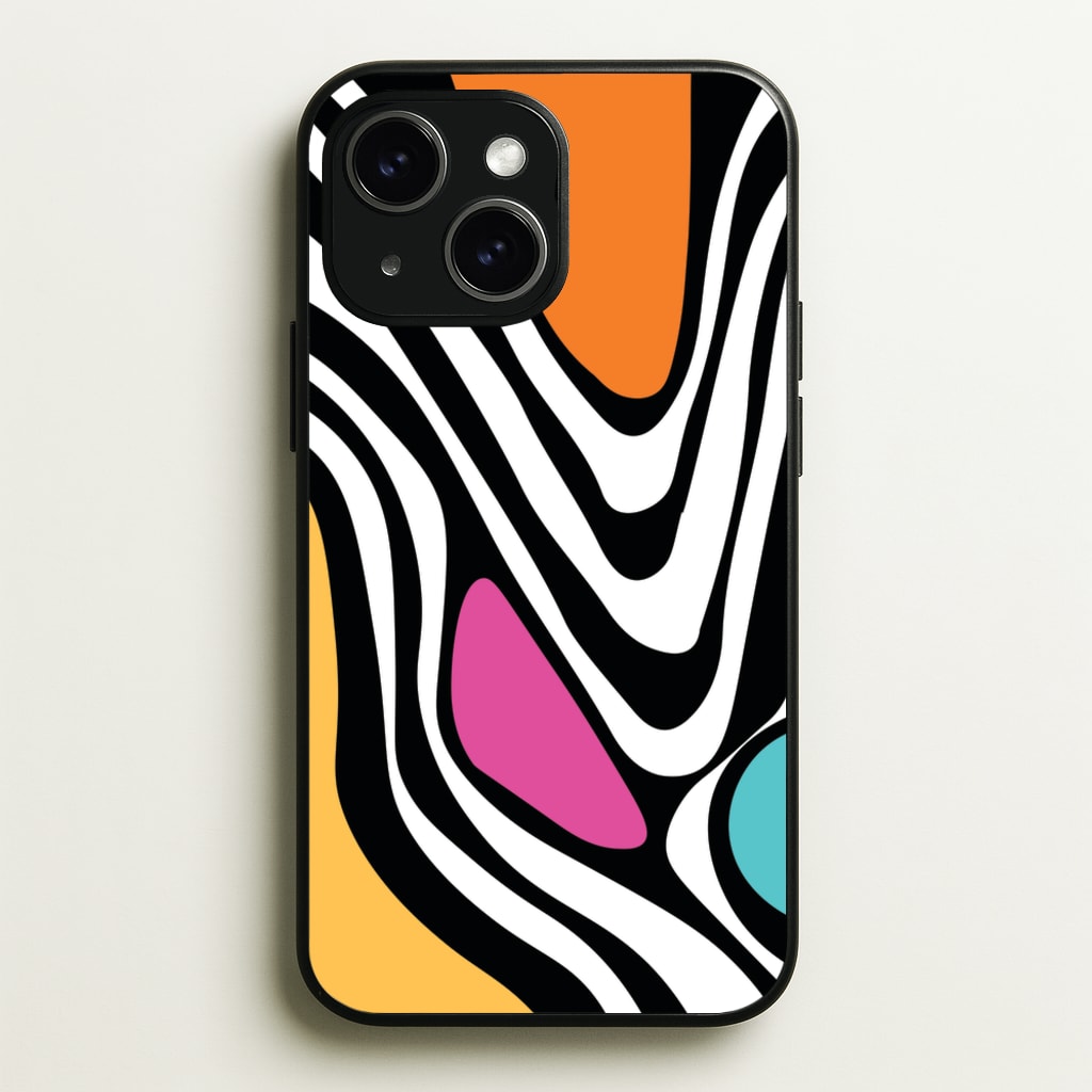Abstract Pattern 5 - Abstract Patterns Phone Case for iPhone 15