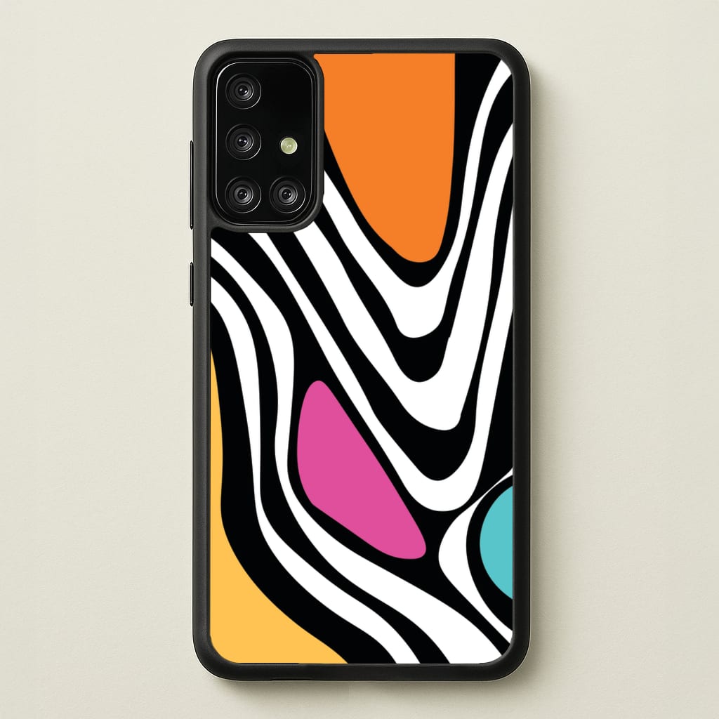 Abstract Pattern 5 - Abstract Patterns Phone Case for Galaxy A71