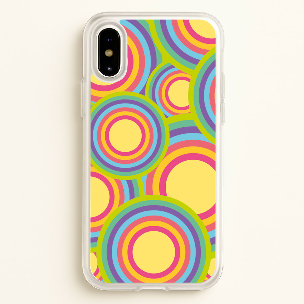 Abstract Pattern 6 - Abstract Patterns Phone Case for iPhone X / XS