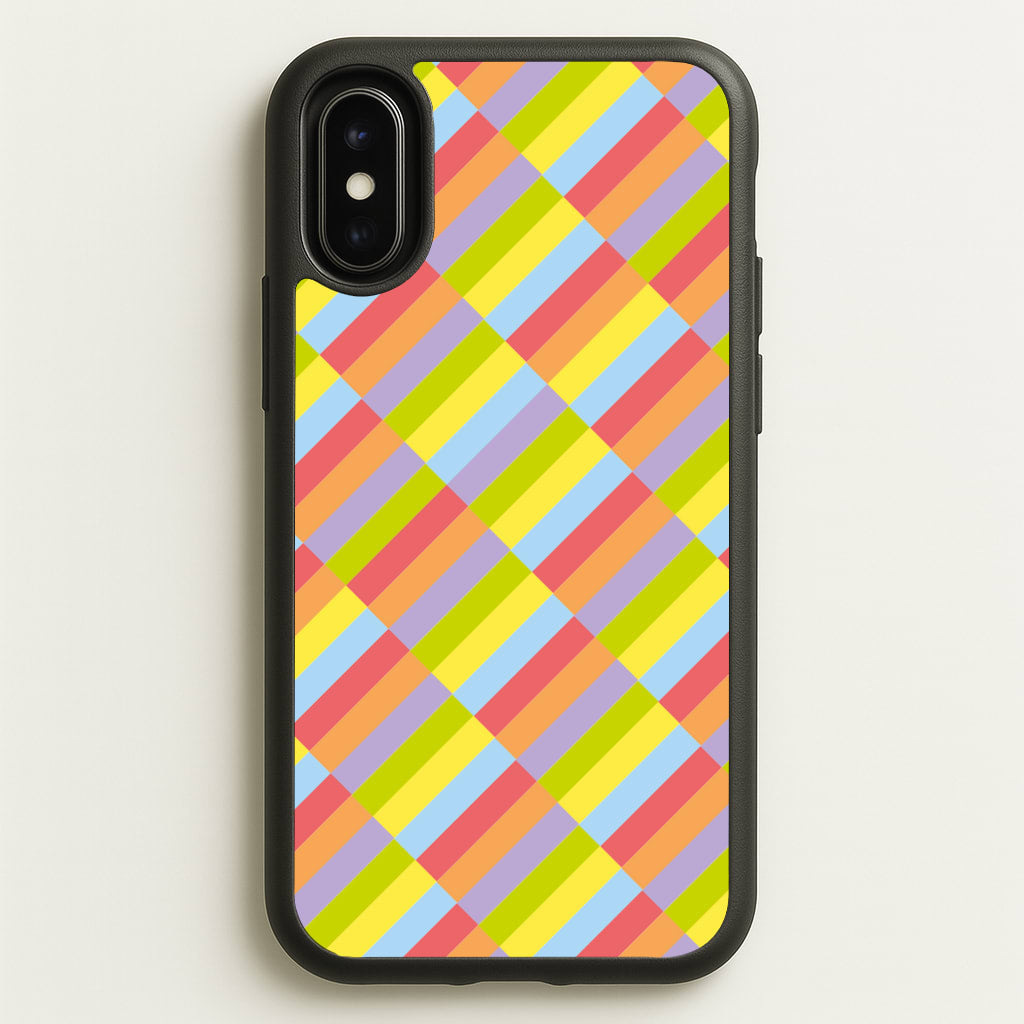 Abstract Pattern 7 - Abstract Patterns Phone Case for iPhone X / XS