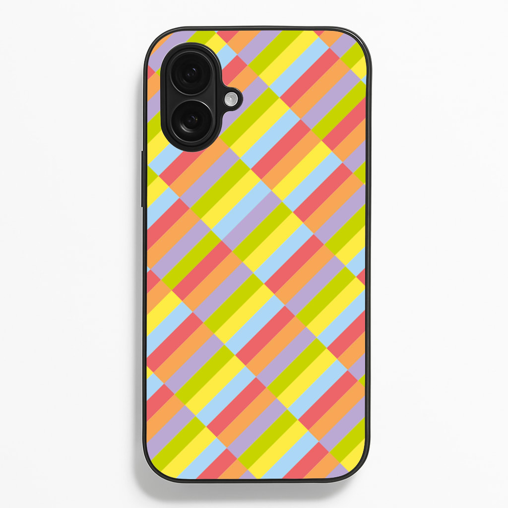 Abstract Pattern 7 - Abstract Patterns Phone Case for iPhone 16 Plus