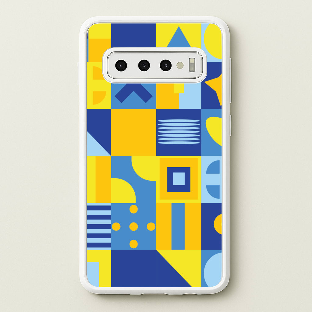 Abstract Pattern 19 - Abstract Patterns Phone Case for Galaxy S10 Plus