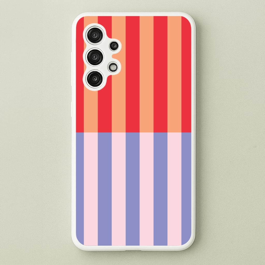 Multicoloured Pinstripe Abstract Pattern - Abstract Patterns Phone Case for Galaxy A13