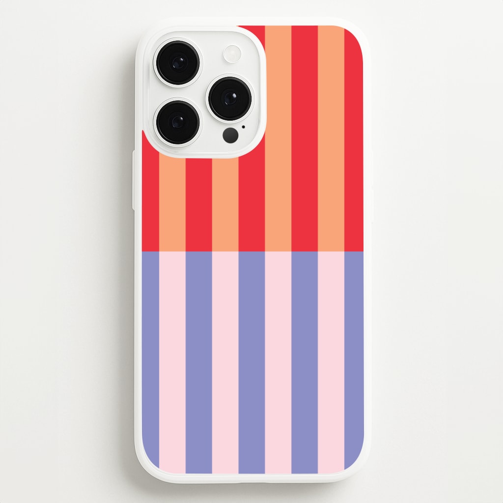 Multicoloured Pinstripe Abstract Pattern - Abstract Patterns Phone Case for iPhone 13 Pro Max