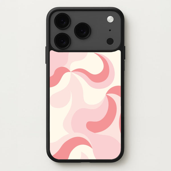 Pastel Pinks Abstract Pattern Phone Case for iPhone 17 Pro