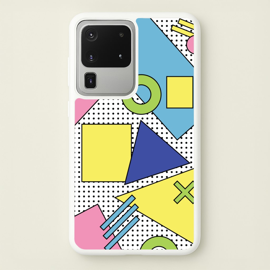 Geometric Abstract Shapes Pattern - Abstract Patterns Phone Case for Galaxy S20 Ultra
