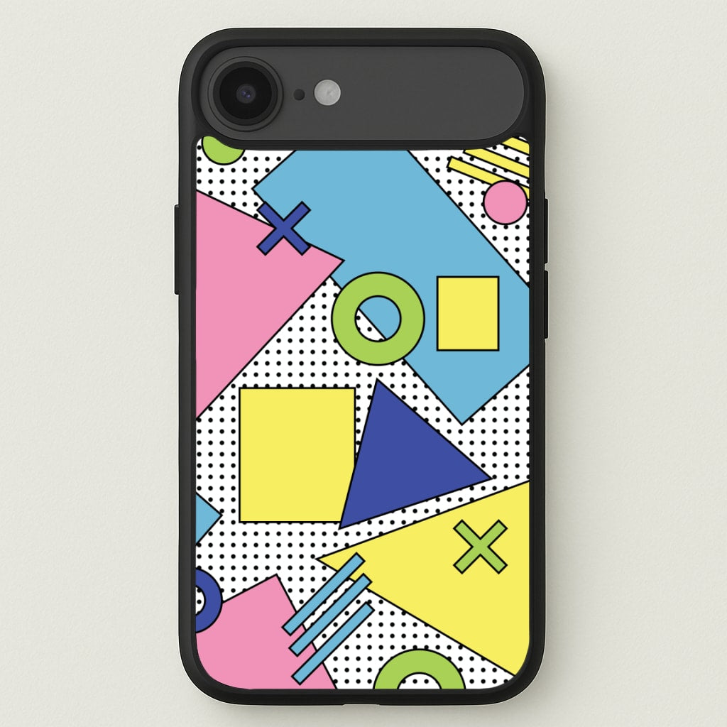 Geometric Abstract Shapes Pattern Phone Case for iPhone 17 Air