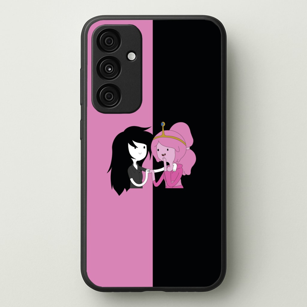 Marceline And Bubblegum - Adventure Time Phone Case for Galaxy A55