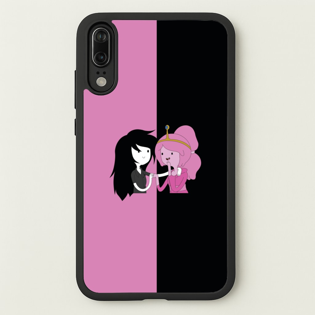 Marceline And Bubblegum - Adventure Time Phone Case for Huawei P20