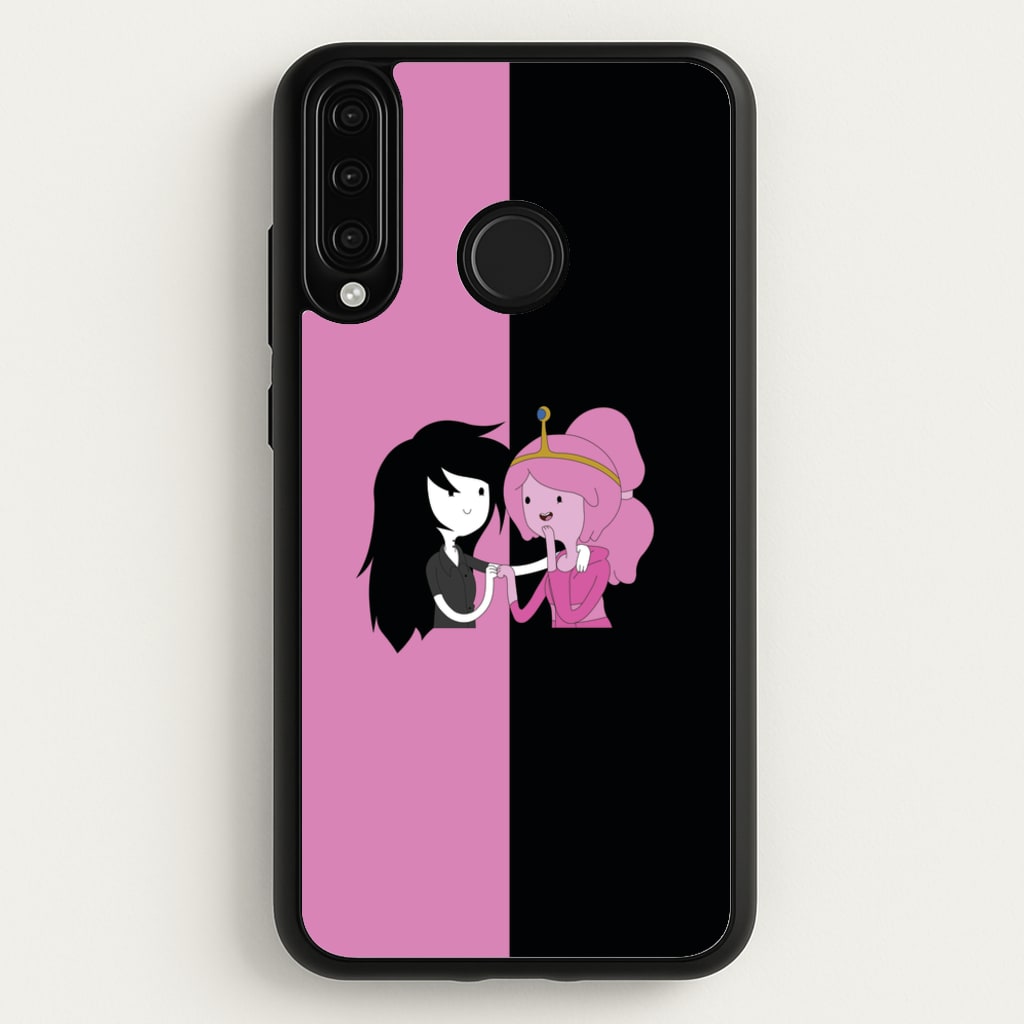 Marceline And Bubblegum - Adventure Time Phone Case for Huawei P30 Lite