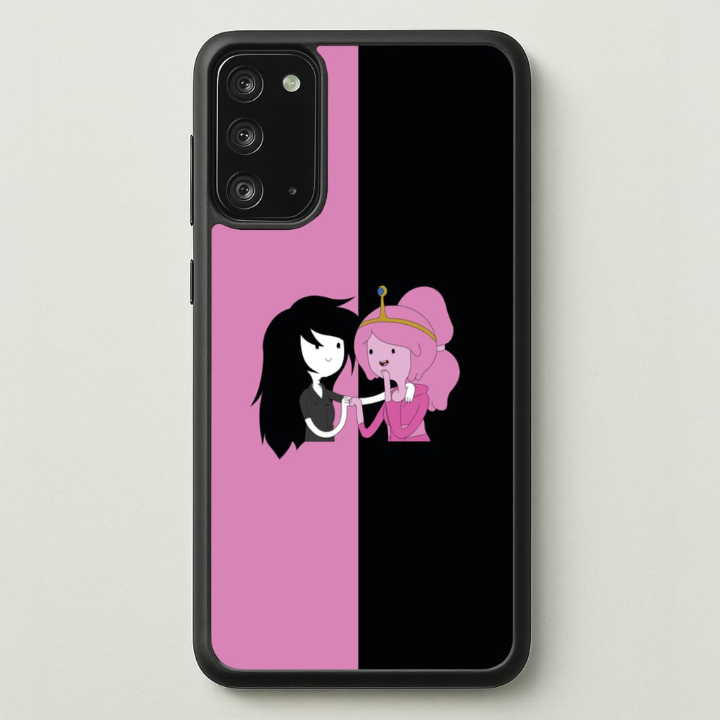 Marceline And Bubblegum - Adventure Time Phone Case for Galaxy Note 20