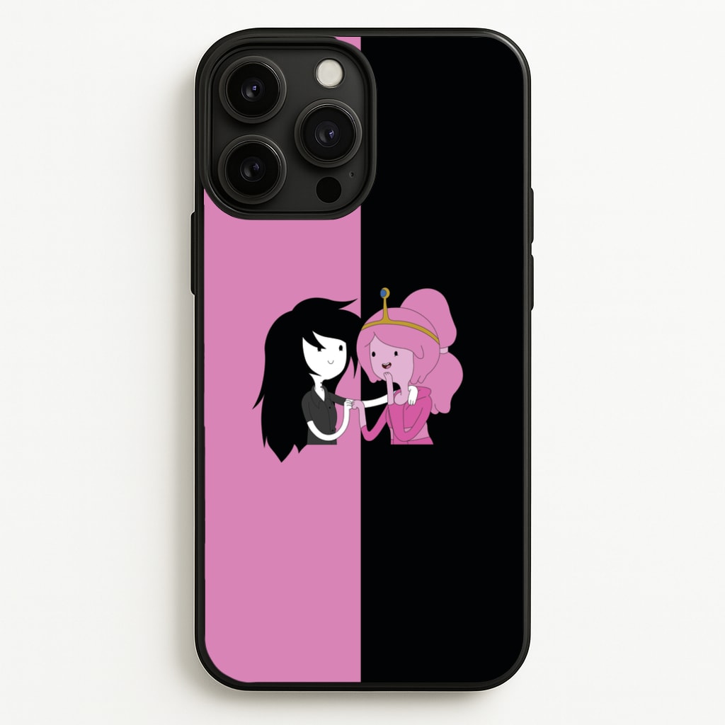 Marceline And Bubblegum - Adventure Time Phone Case for iPhone 13 Pro Max