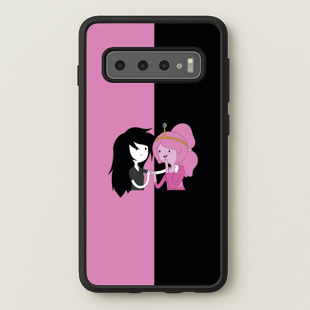 Marceline And Bubblegum - Adventure Time Phone Case for Galaxy S10 Plus
