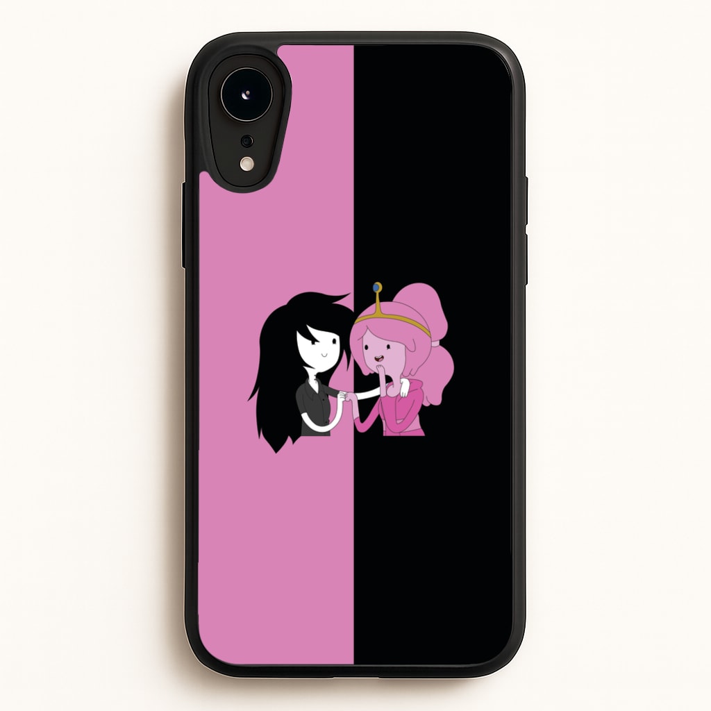 Marceline And Bubblegum - Adventure Time Phone Case for iPhone XR