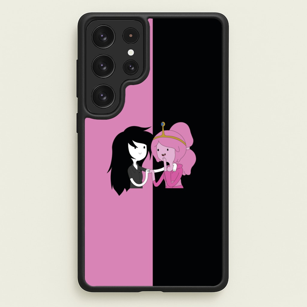 Marceline And Bubblegum - Adventure Time Phone Case for Galaxy S22 Ultra