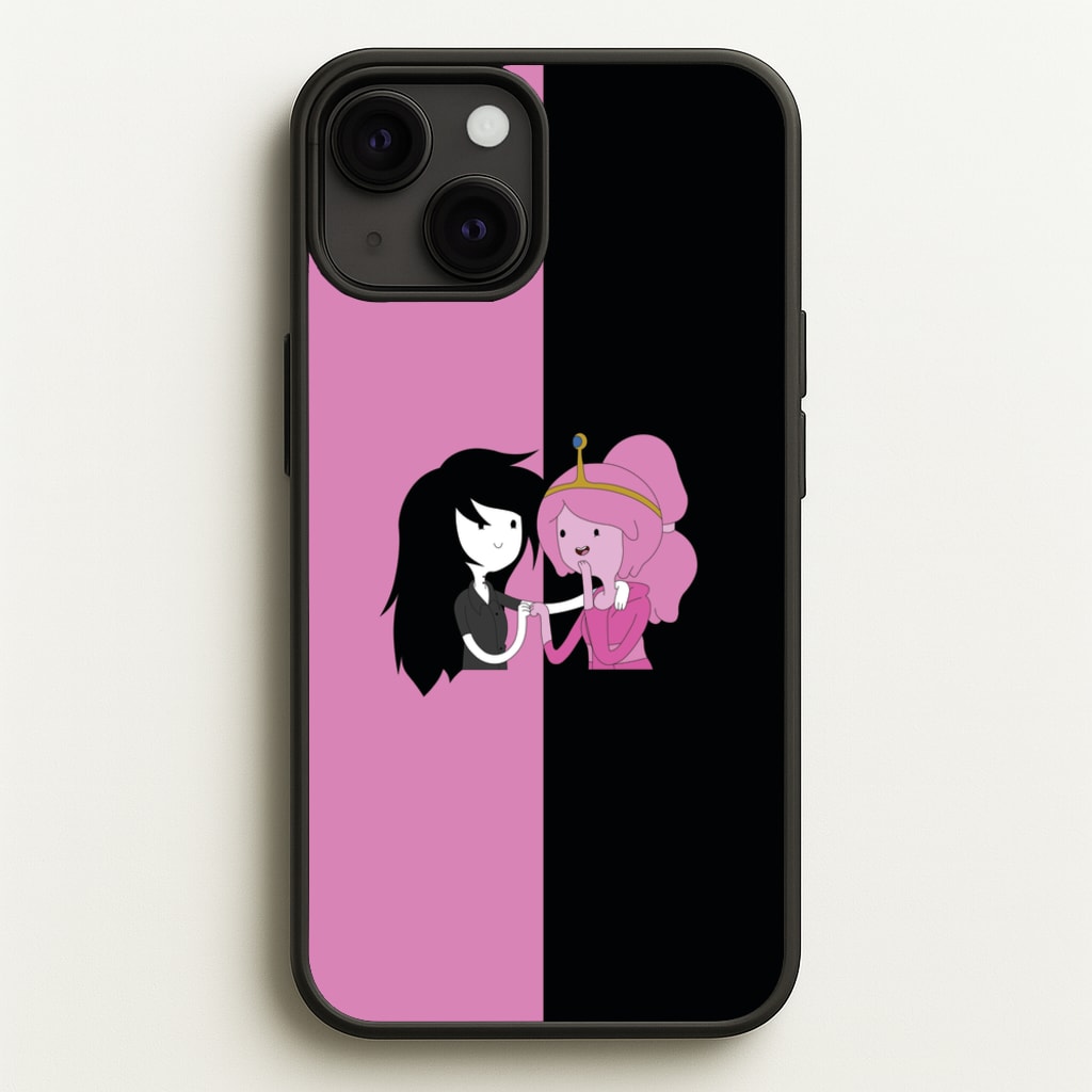 Marceline And Bubblegum - Adventure Time Phone Case for iPhone 13