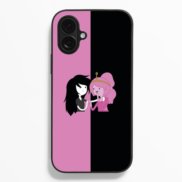 Marceline And Bubblegum - Adventure Time Phone Case for iPhone 16 Plus
