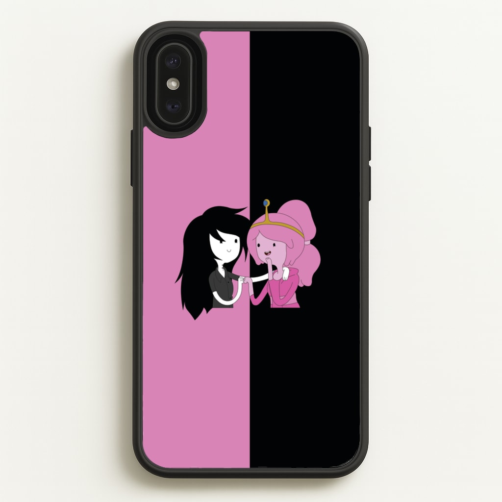 Marceline And Bubblegum - Adventure Time Phone Case for iPhone XS Max