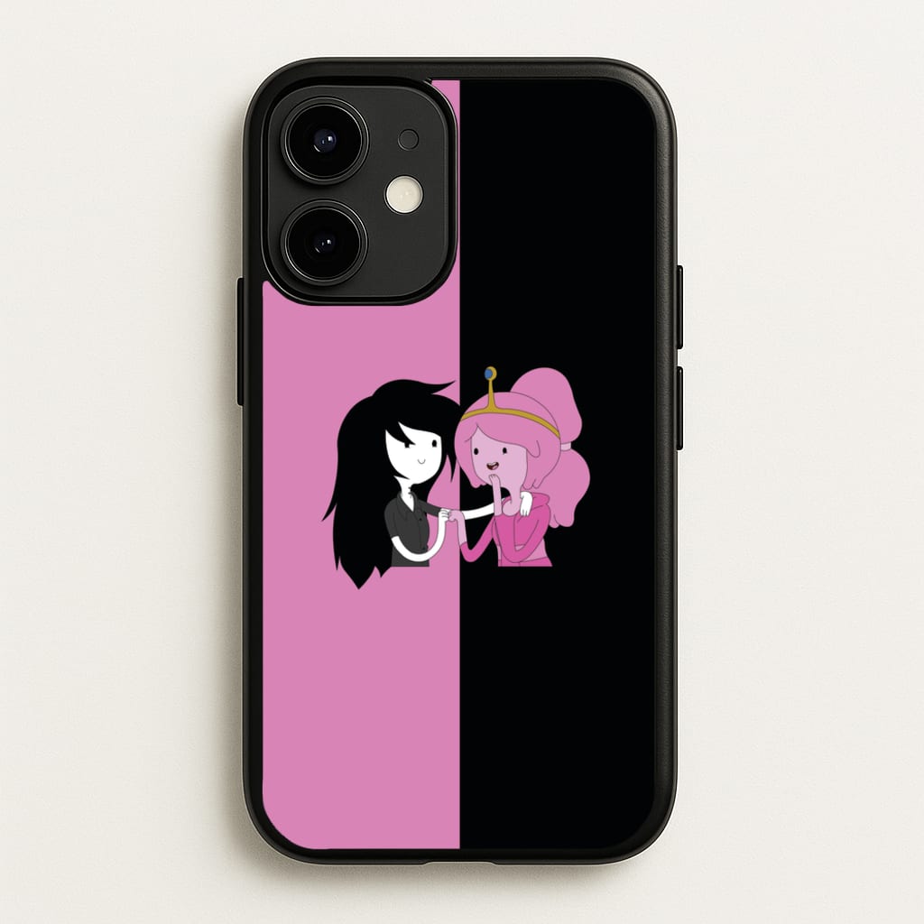 Marceline And Bubblegum - Adventure Time Phone Case for iPhone 12 / 12 Pro