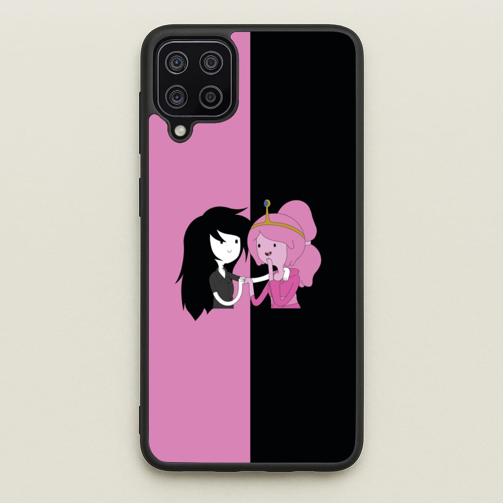 Marceline And Bubblegum - Adventure Time Phone Case for Galaxy A12