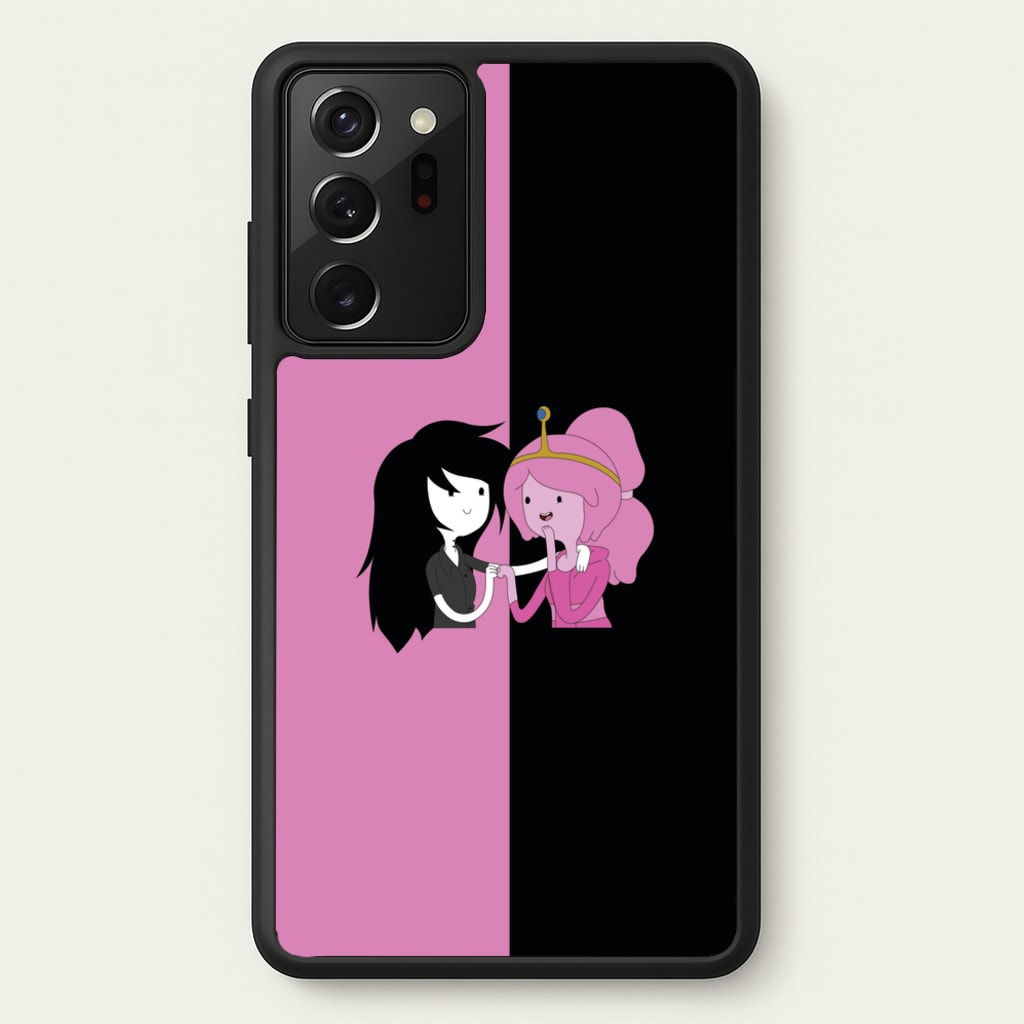 Marceline And Bubblegum - Adventure Time Phone Case for Galaxy Note 20 Ultra