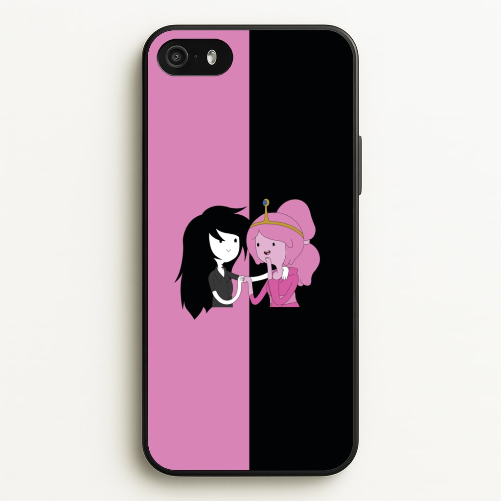 Marceline And Bubblegum - Adventure Time Phone Case for iPhone 5 / 5s / SE 2016