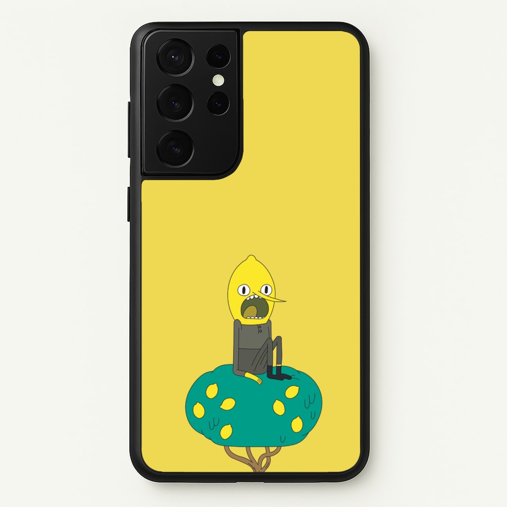 Earl Of Lemongrab - Adventure Time Phone Case for Galaxy S21 Ultra