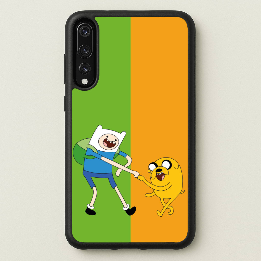 Jake The Dog And Finn The Human - Adventure Time Phone Case for Huawei P20 Pro