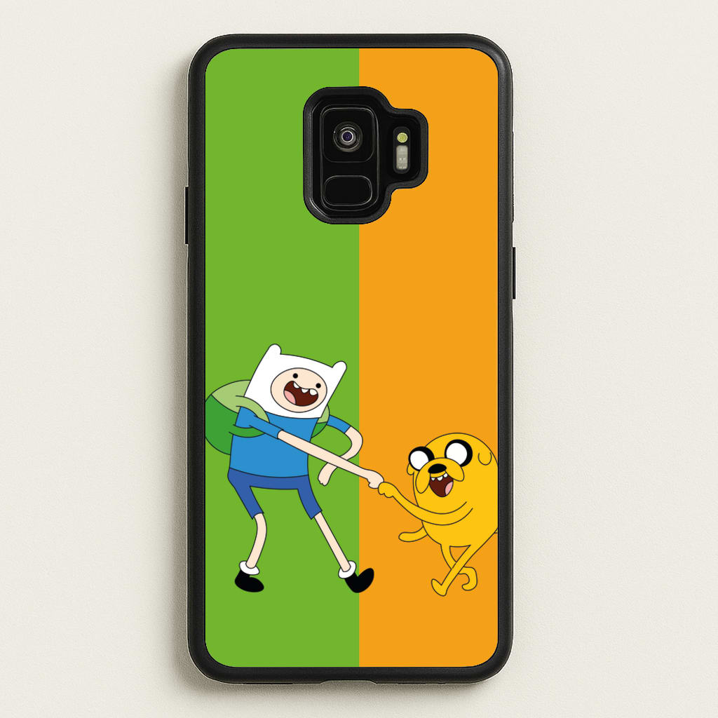 Jake The Dog And Finn The Human - Adventure Time Phone Case for Galaxy S9
