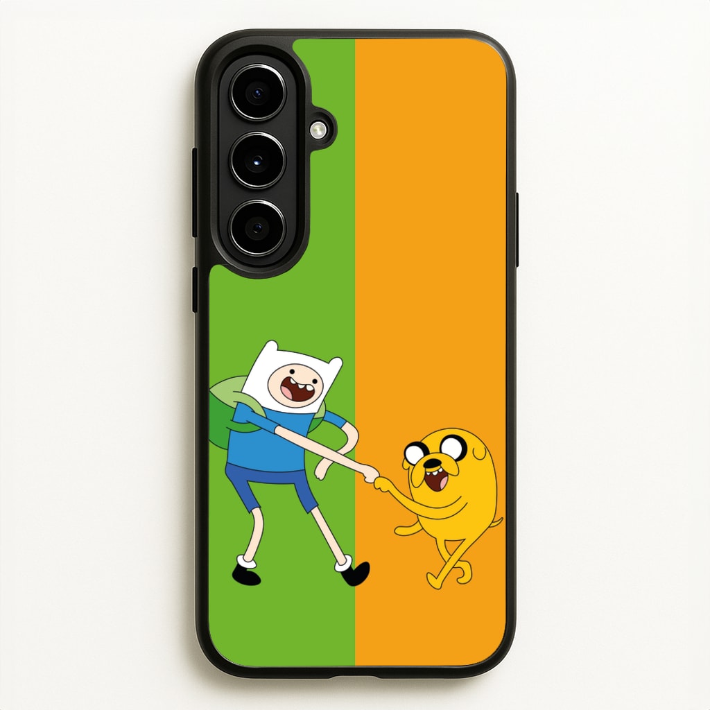 Jake The Dog And Finn The Human - Adventure Time Phone Case for Galaxy A56