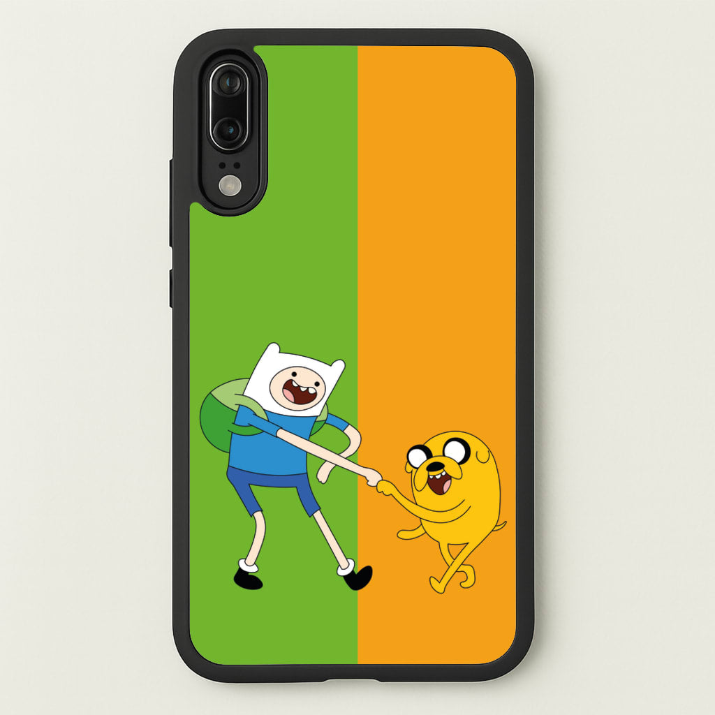 Jake The Dog And Finn The Human - Adventure Time Phone Case for Huawei P20