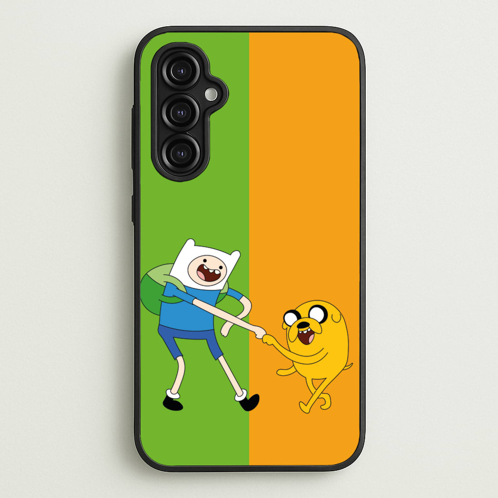 Jake The Dog And Finn The Human - Adventure Time Phone Case for Galaxy A14