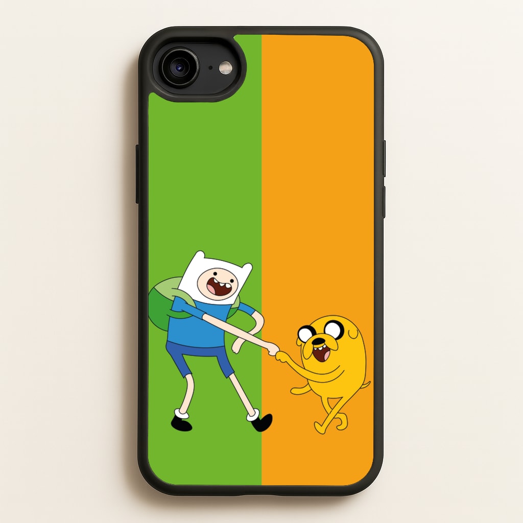 Jake The Dog And Finn The Human - Adventure Time Phone Case for iPhone 6 / 7 / 8 / SE