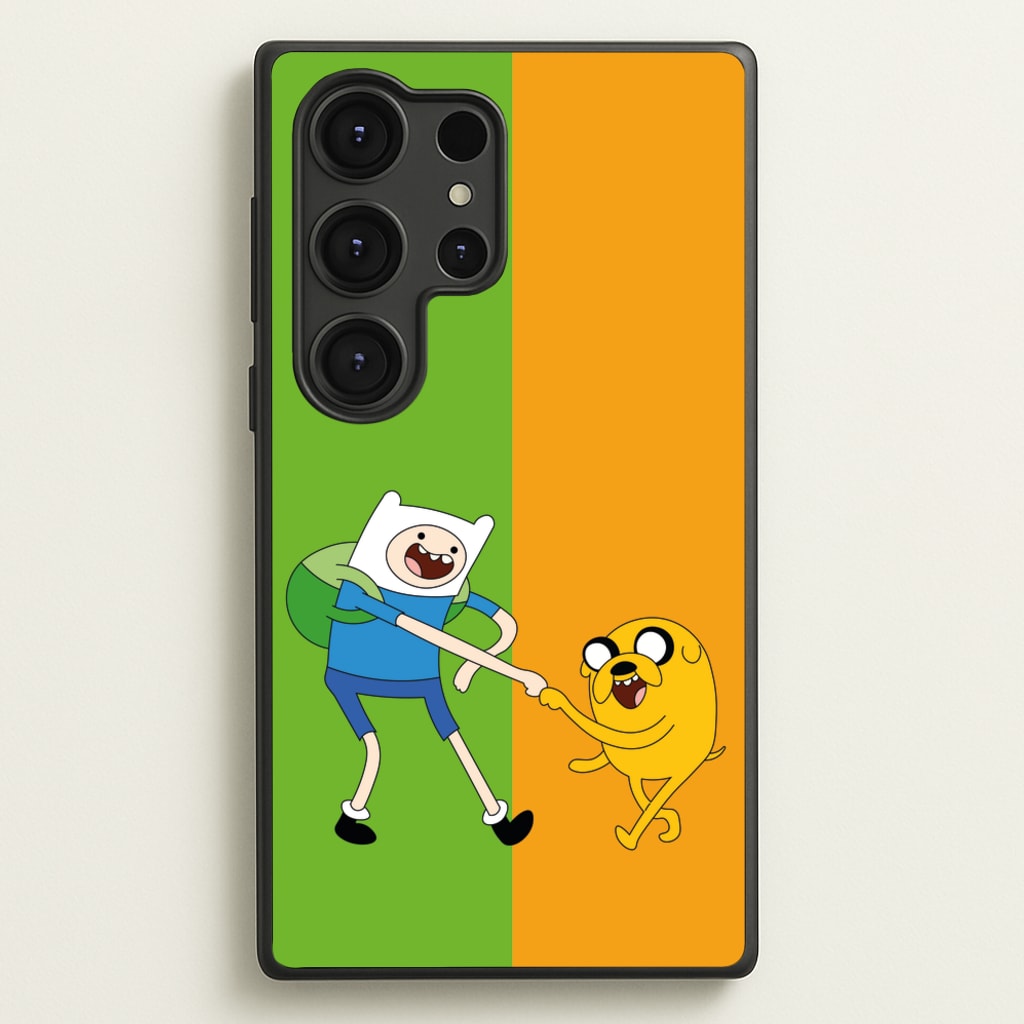 Jake The Dog And Finn The Human - Adventure Time Phone Case for Galaxy S25 Ultra