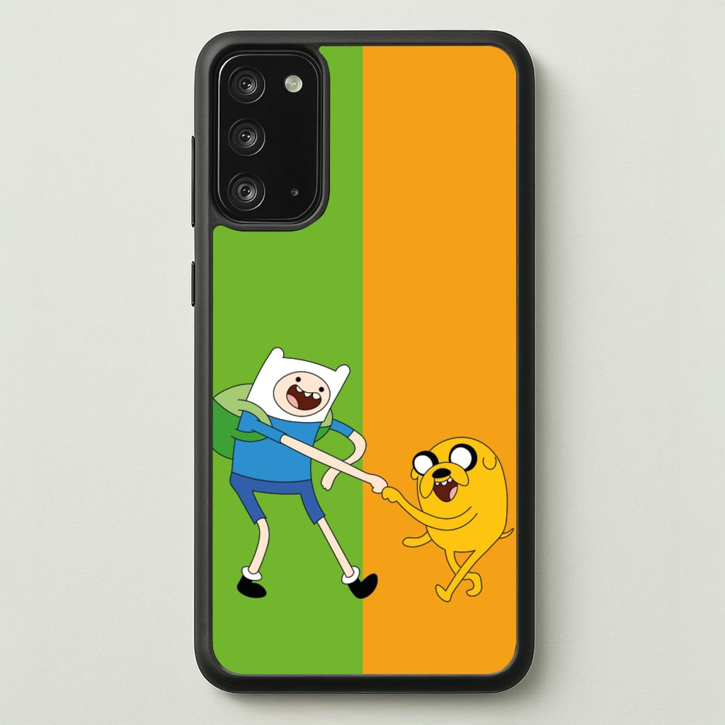 Jake The Dog And Finn The Human - Adventure Time Phone Case for Galaxy Note 20