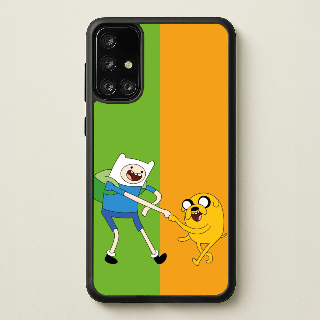 Jake The Dog And Finn The Human - Adventure Time Phone Case for Galaxy A71