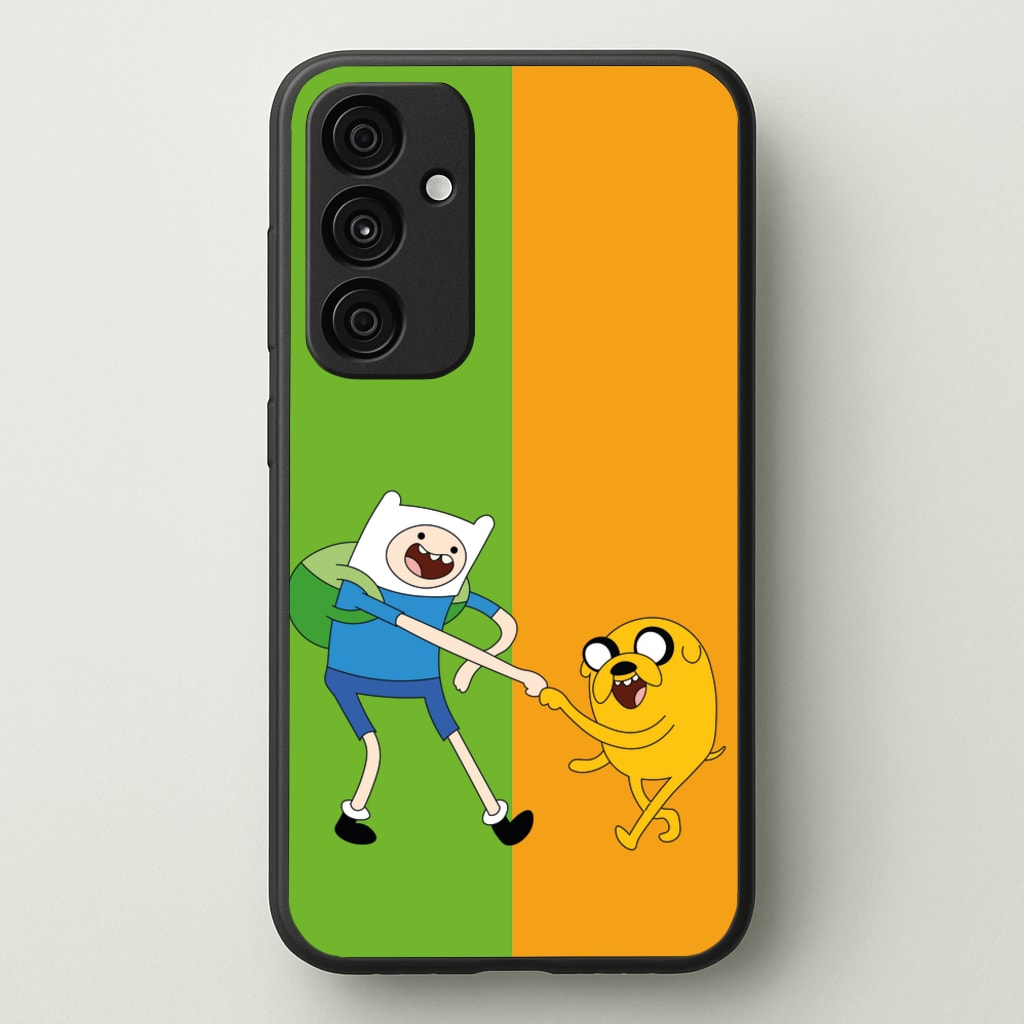 Jake The Dog And Finn The Human - Adventure Time Phone Case for Galaxy A35