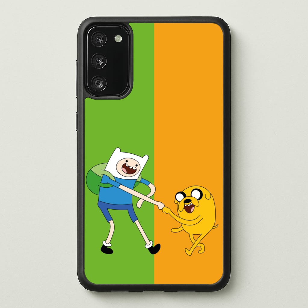 Jake The Dog And Finn The Human - Adventure Time Phone Case for Galaxy S20