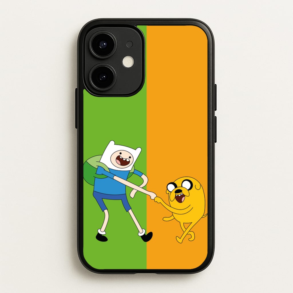 Jake The Dog And Finn The Human - Adventure Time Phone Case for iPhone 12 Mini