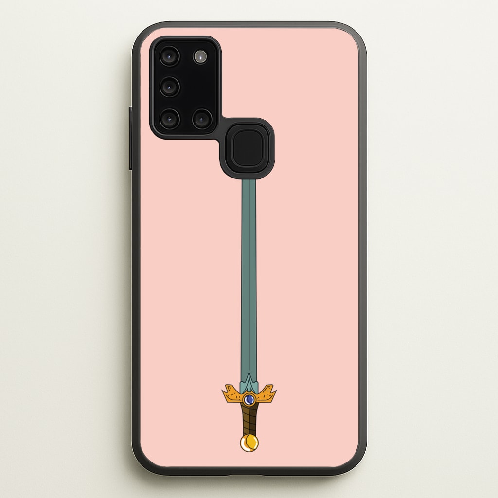 Finns Sword - Adventure Time Phone Case for Galaxy A21s