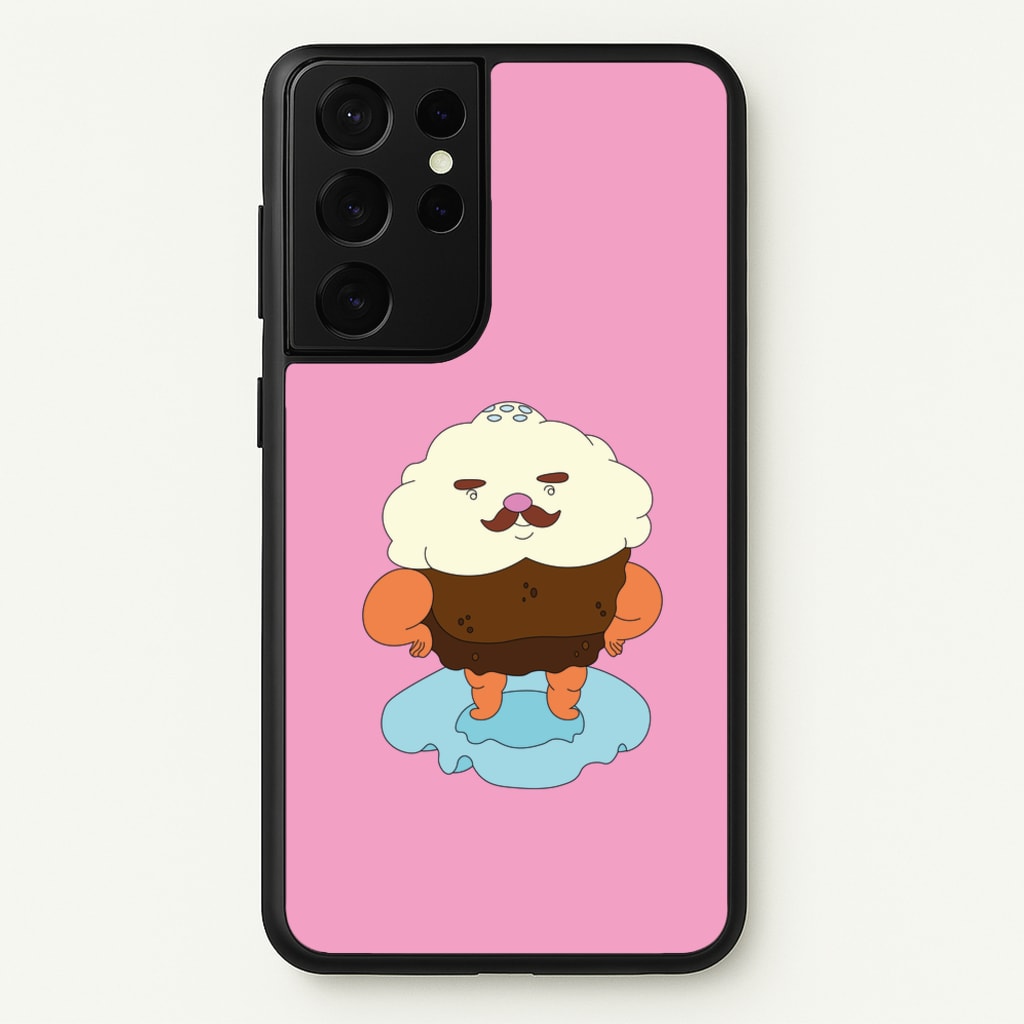 Mr Cupcake - Adventure Time Phone Case for Galaxy S21 Ultra