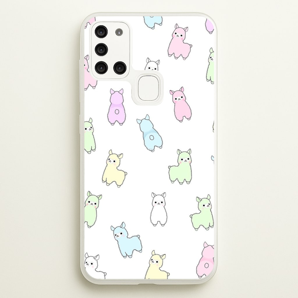 Pastel Pacas - Phone Case for Galaxy A21s
