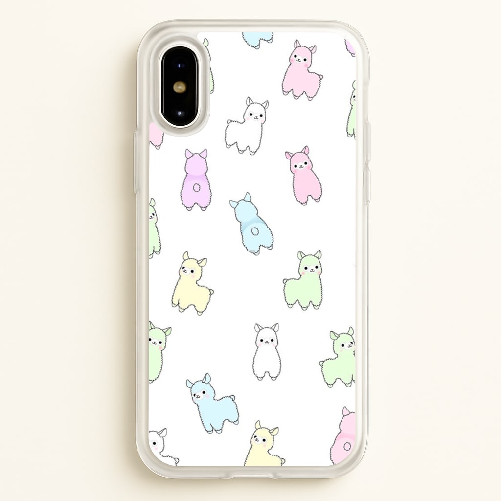 Pastel Pacas - Phone Case for iPhone X / XS