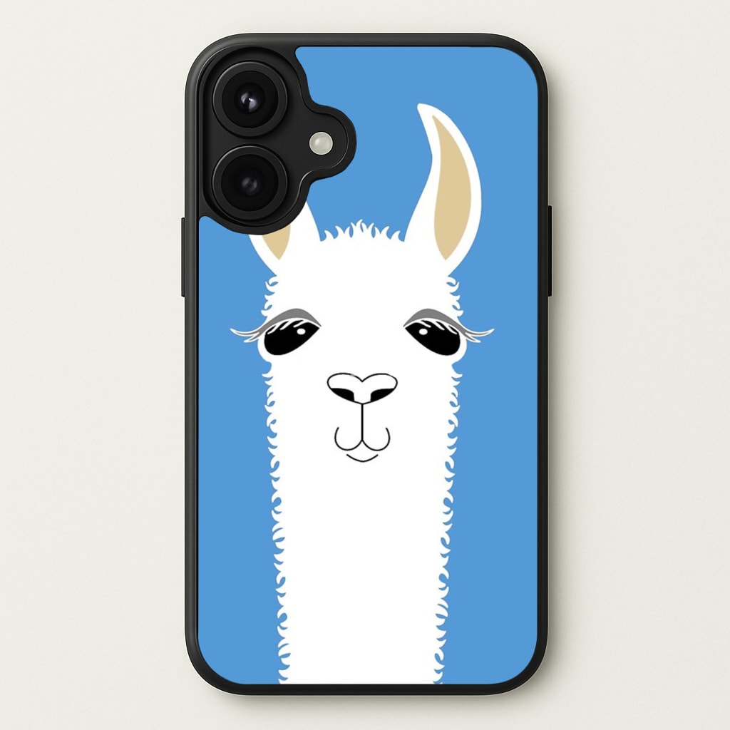 Llama Portrait Phone Case for iPhone 17