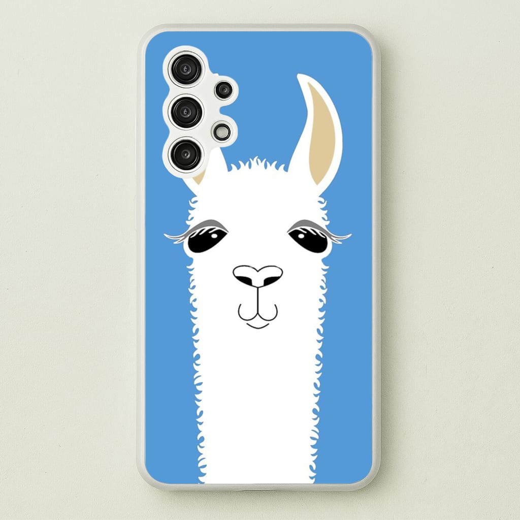 Llama Portrait - Phone Case for Galaxy A13