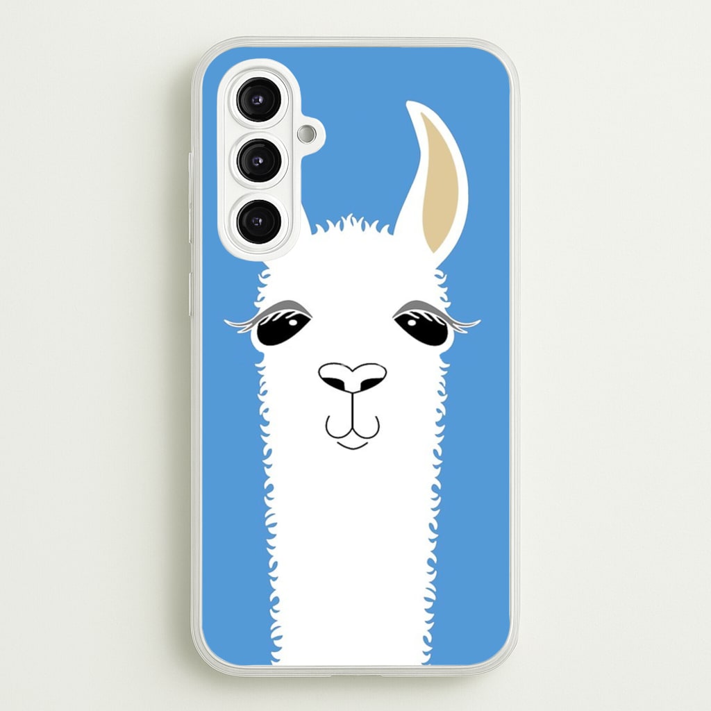 Llama Portrait - Phone Case for Galaxy A16