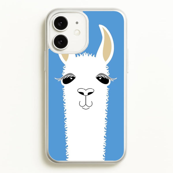 Llama Portrait - Phone Case for iPhone 11