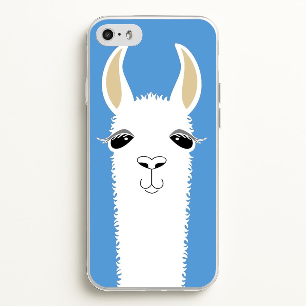 Llama Portrait - Phone Case for iPhone 5 / 5s / SE 2016